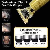 Wireless Electric Barber Hair Trimmer Clipper 5
