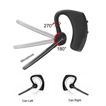 NEW V8 Bluetooth Earphone Wireless Stereo HD Headphones V9 Bluetooth Hands In Car Kit With Mic For iPhone Samsung Huawei Phone 3