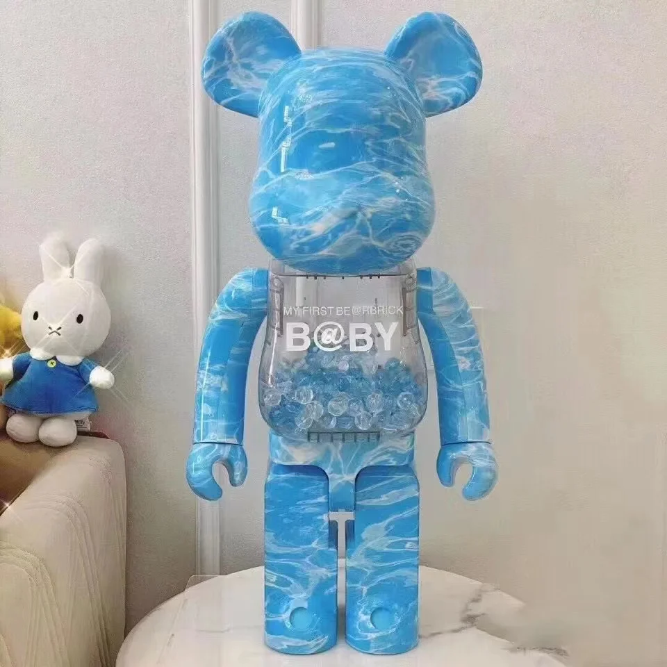 

Bearbrick 400% Violence Bear Building Blocks Bear Living Room Decoration Tide Play Hand-made Doll Valentine's Day Birthday Gift