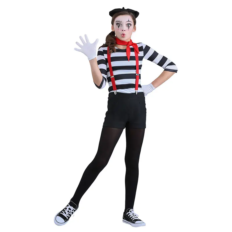 

Halloween Cosplay Costume Halloween Stage Performance Role Play clown funny actor Costume Funny Fancy Dress Up