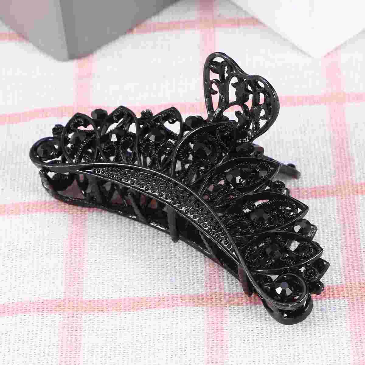 Decor Jaw Clip Large Size Barrettes for Thick Hair Shower Claw Clips Woman Simple 4