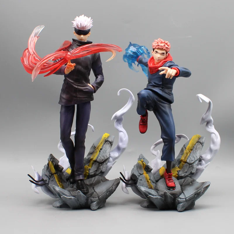 

Jujutsu Kaisen Action Figure Anime Gojo Satoru Itadori Yuji Figuras Toys Manga GK Staute Collection Model Ornaments Gift for Kid