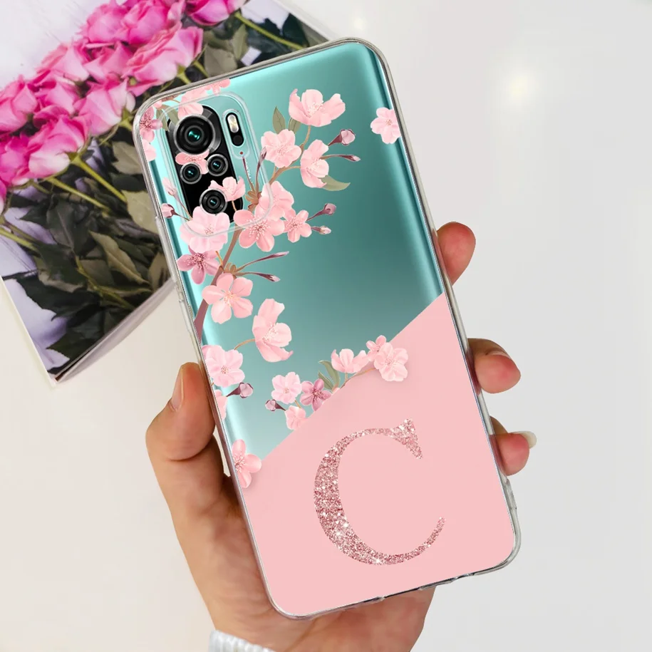 letter - flower - C