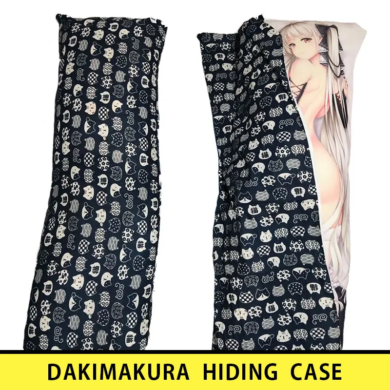 Description Picture 2 of itemDakimakura Hiding Case Body Pillow Concealment Dustproof Storage Bolster Pillow Cover for Genshin Impact Demon Slayer Dakimakura