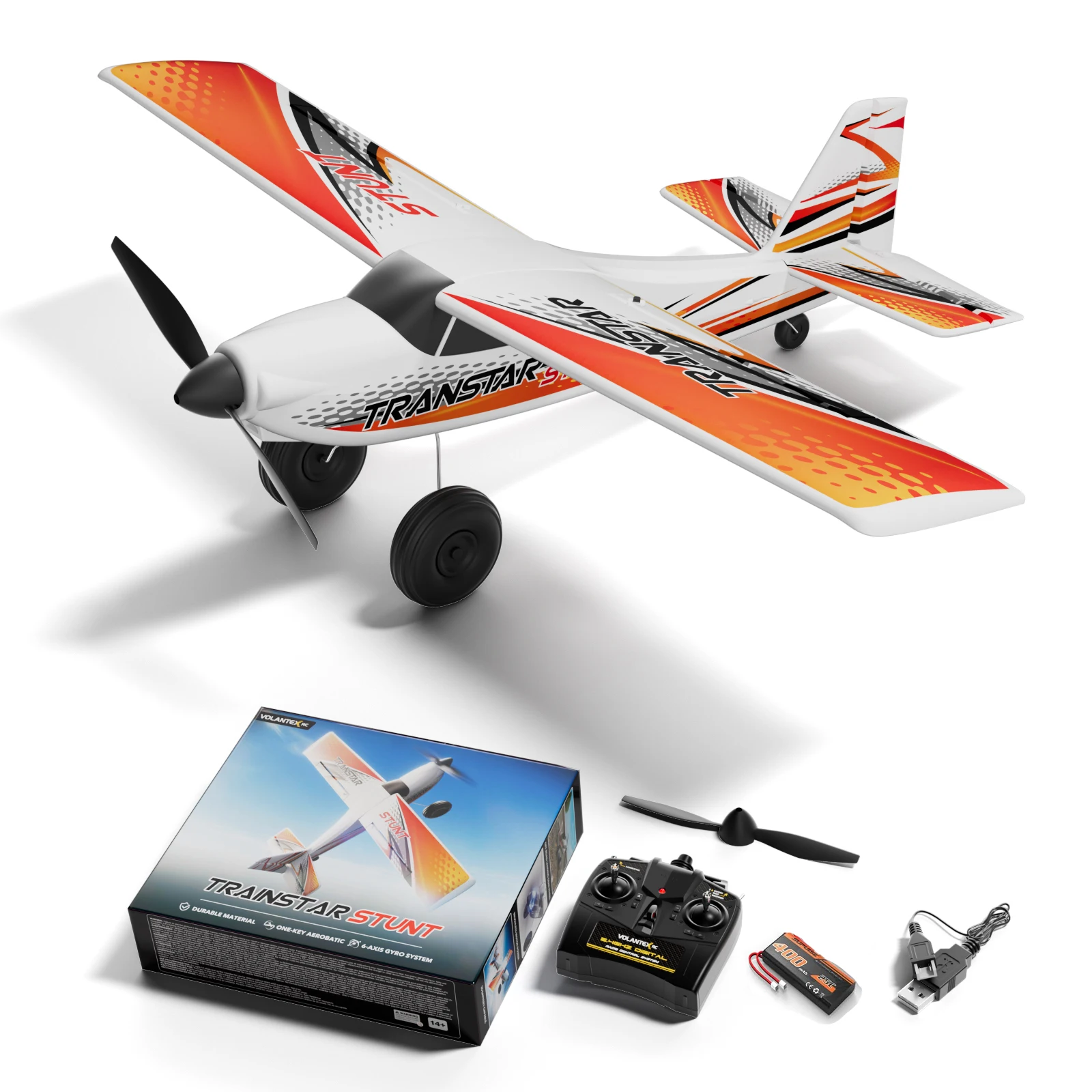 【upa】Volantex Trainstar Ascent RC飛行機 Volantex Trainstar Ascent 1400 mm wingspan budget RC plane