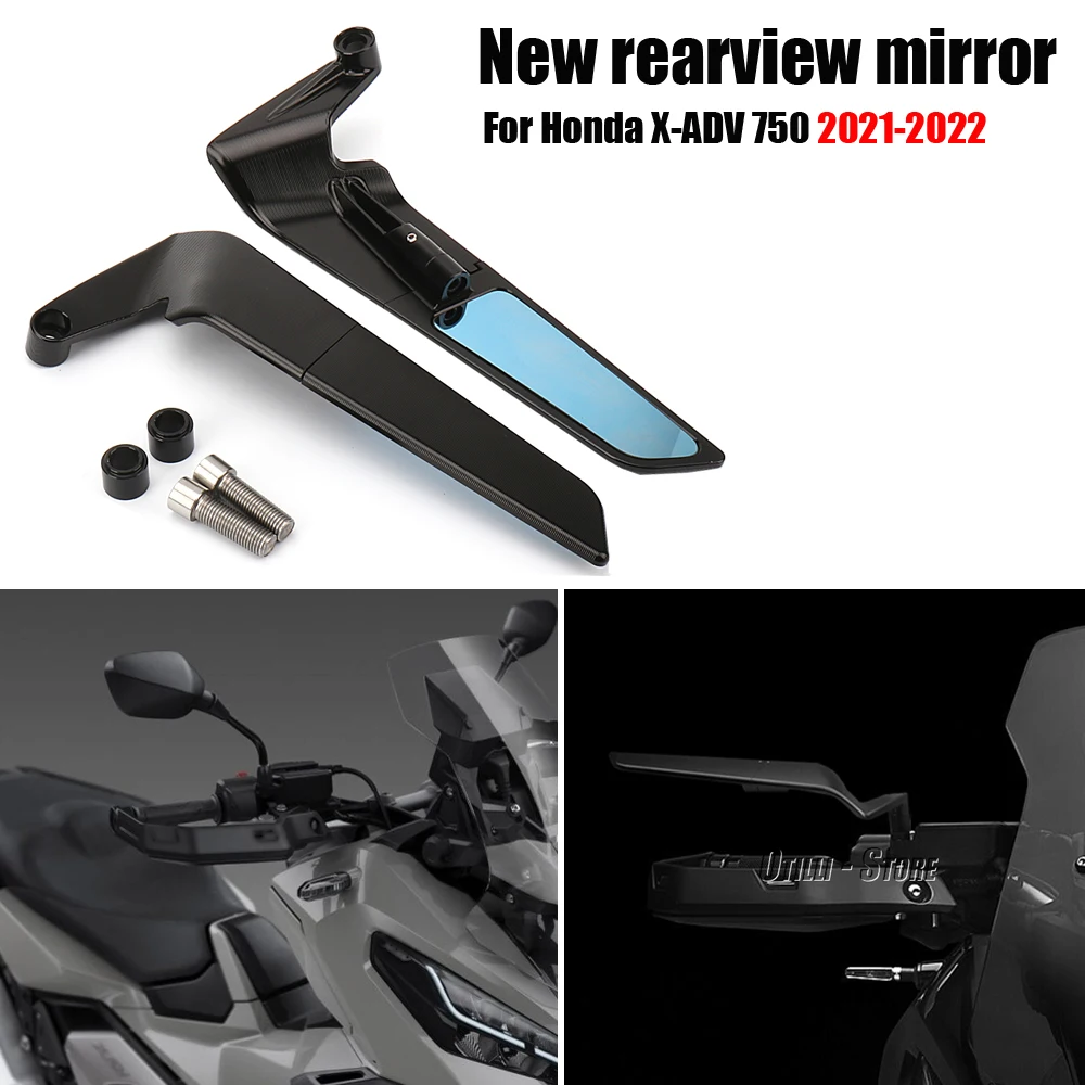 

New Motorcycle Rearview Mirrors Side Mirrors Accessories Universal For Honda X-ADV750 X-ADV 750 XADV750 XADV 750 2021 2022