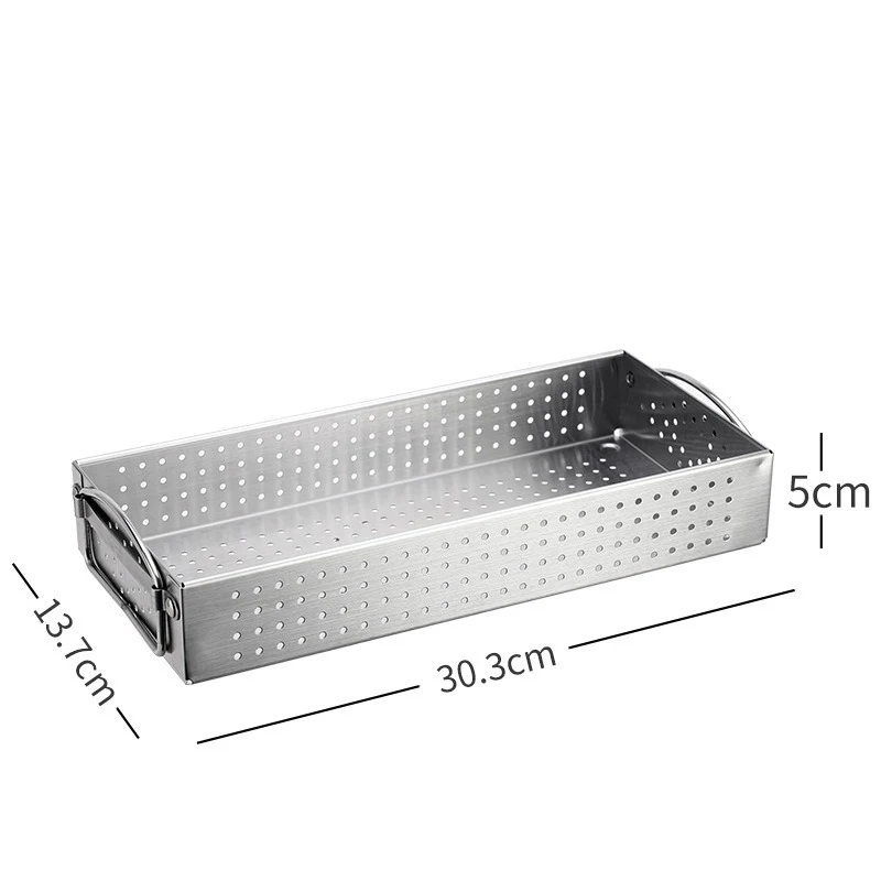 Porta Utensili Da Cucina In Acciaio Inox Con Scolapiatti Integrato - Design Semicircolare 19x9cm - Organizer Per Posate, Bacchette E Mestoli - 2