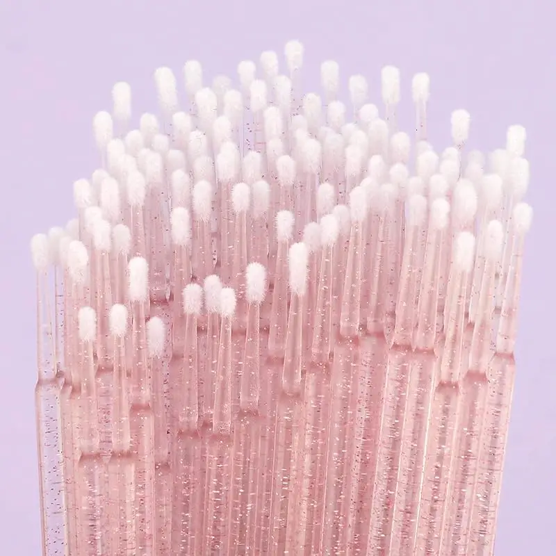 Disposable Micro Applicators Brush Makeup Clean Care Cosmetic Micro Swabs Eyelash Extensions Nails Eyeliner Cotton Swab 100pcs
