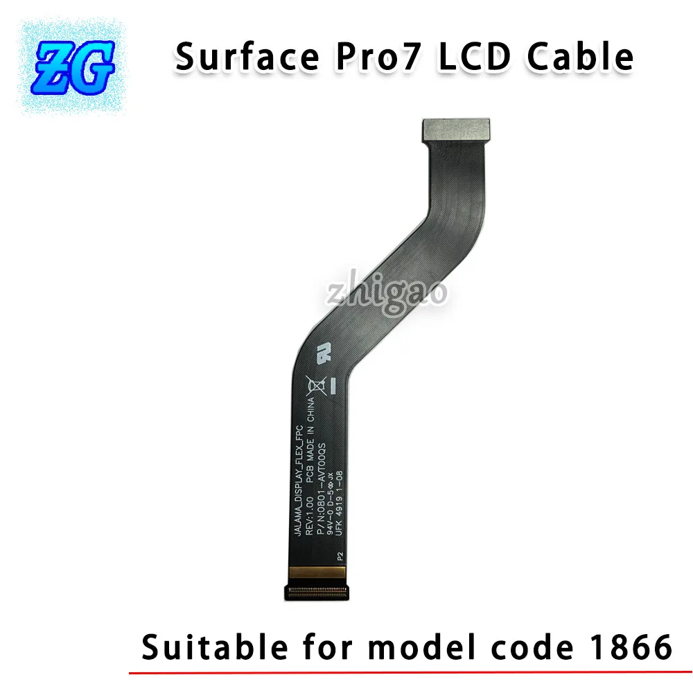 

Плоский кабель для Microsoft Surface pro7 LCD 1866, кабель для экрана, новый кабель для дисплея