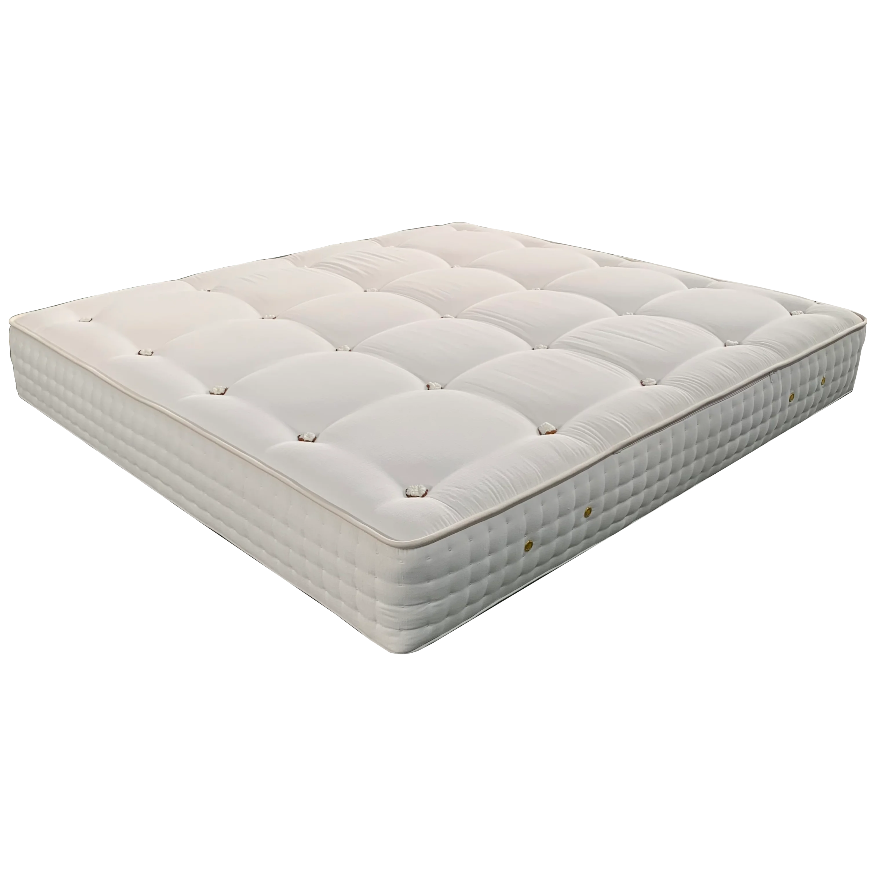 Handmade King Size Mattress High Quality Independent Spring Soft Breathable High-Grade Fabric Designed Villas Bedroom Outdoor