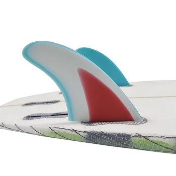 Pinne per tavola da surf MR per UPSURF FCS II, set gemelli, pinne per funboard, stabilizzatore Quilhas in fibra di vetro per il surf Performance Core