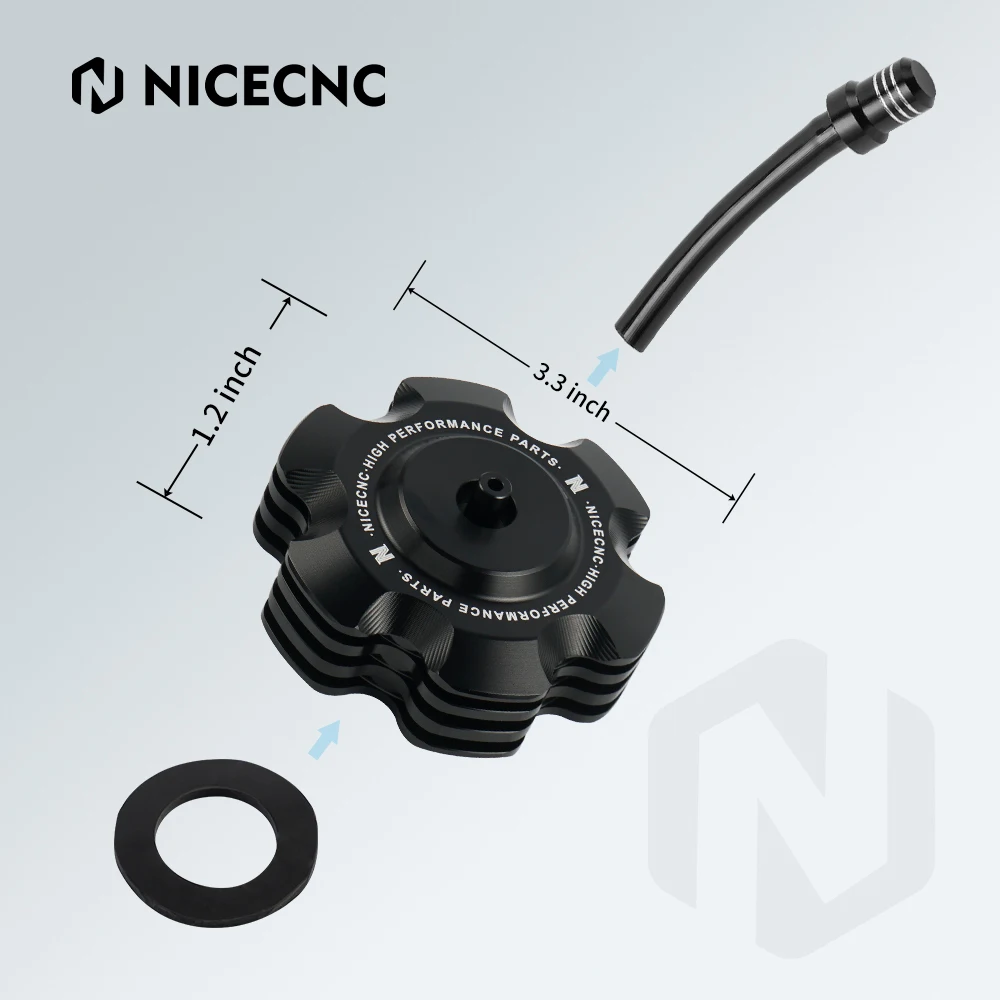 NICECNC ATV Benzintankdeckel für Yamaha RAPTOR 700R 2013-16 2018-22 Raptor 700 2006-2011 13-22 RT100 TTR110 Zubehör – Detail 9