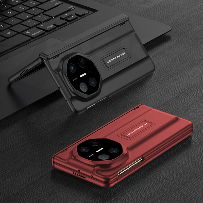 Magnetic Hinge Armor Holder Case for Huawei Mate X6 Front Screen Glass All-inclu