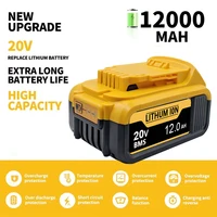 Nouvelle batterie haute puissance pour DEWALT 20v/60V DCB200 DCB205 DCB206 * batterie pour outil électrique 18V 3AH 8AH 12AH 18AH DCD805 2