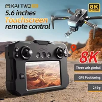 KAI TWO PRO GPS Drone 4K HD Camera 8K Three-Axis Stabilization 360° Obstacle Avoidance Brushless RC Quadcopter for Adults