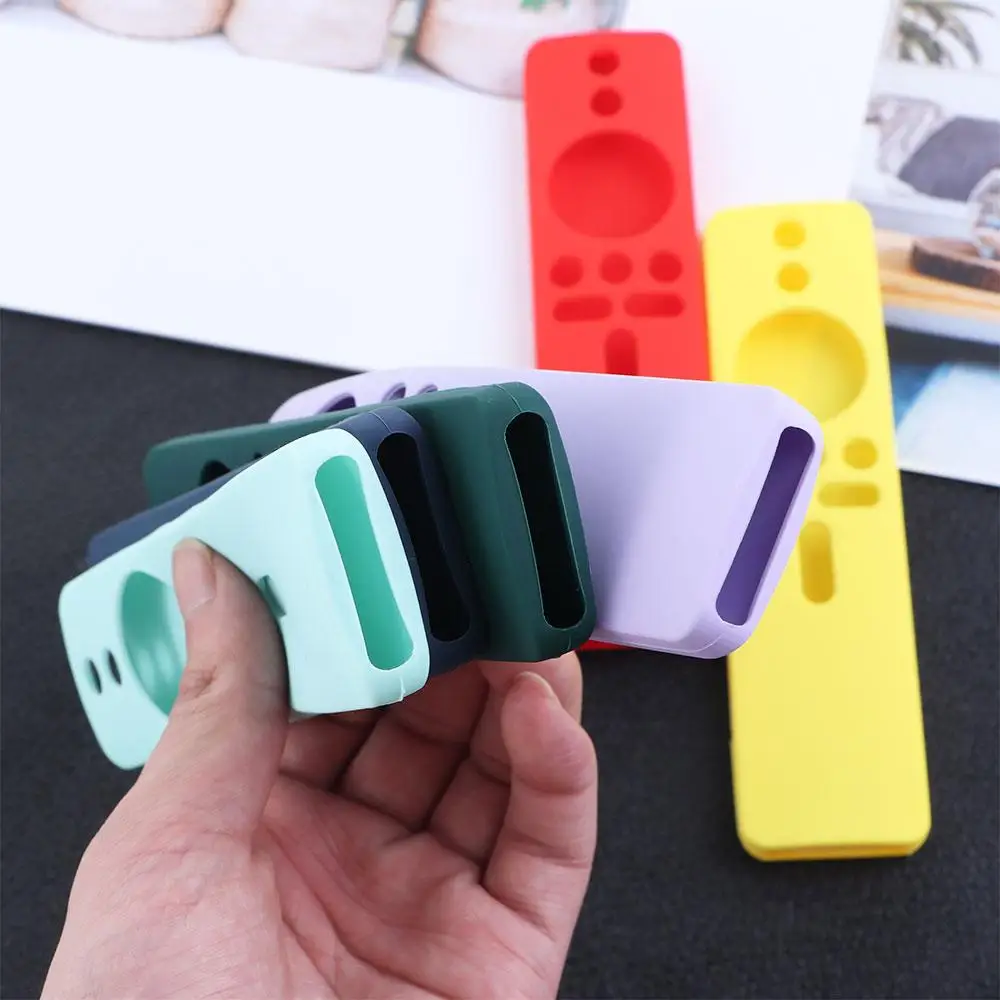 1pc Remote Control Covers for Xiaomi Mi TV Boxs Wifi Remote Control Case Silicone Shockproof Protector For Mi TV Stick 1080P