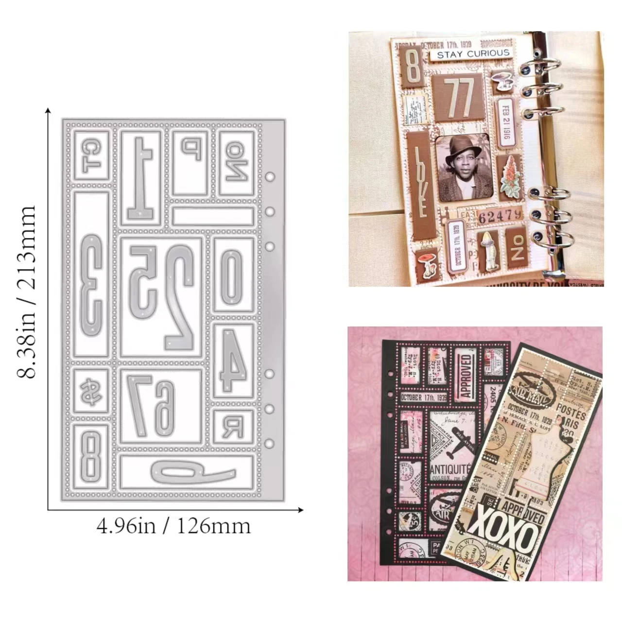 

New 2023 Metal Cutting Dies Diy Scrapbooking Photo Album Decorative Embossing PaperCard Crafts Dies