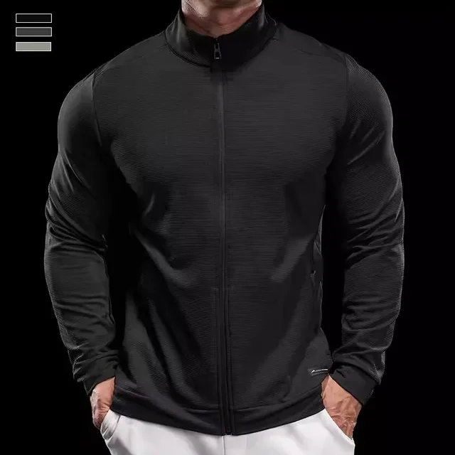 FitForce Quick-Drying Men's Sports & Fitness Jacket - Image 5