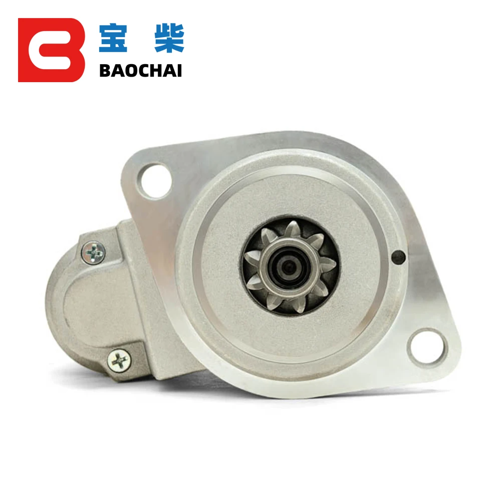 새로운 QDY1302 2KW 12V 9T 디젤 엔진 스타터 모터 2V95 엔진 모터 전기 빠른 시작 발전기 부품