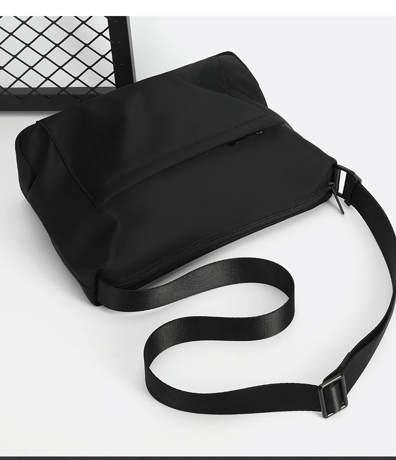 BJIAX Leichte Umhängetasche Herrentasche Diagonal Kleiner Rucksack Funktion Umhängetasche Herrenmode Umhängetasche Oxford Tasche – Detail 4