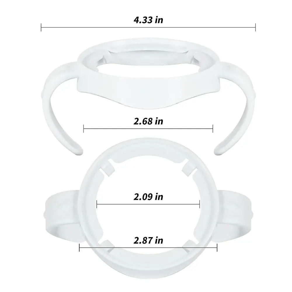 Easy Grip Baby Bottle Handles Universal Durable Baby Bottle Holder Safe Baby Feeding Bottle Accessories for Philips Avent 6