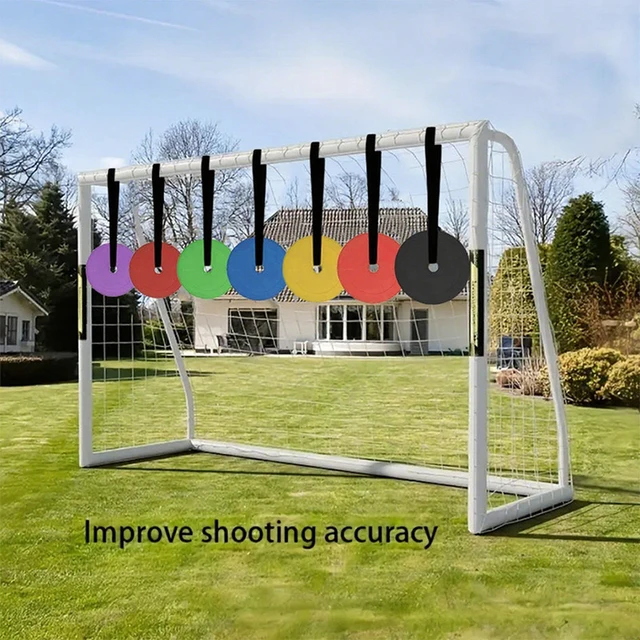 2pcs Adjustable Soccer Training Targets - Portable Football Goal Practice Boards For Shooting Drills, Durable TPE Material 2pcs Adjustable Soccer Training Targets - Portable Football Goal Practice Boards For Shooting Drills, Durable TPE Material