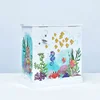Large Ocean World Mermaid Music Box Drawer Jewelry Storage with Makeup Mirror Christmas Children's Day Valentine's Day Gift 4