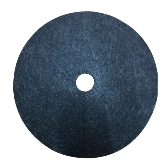 10 Darabos Gyomlálószövet -Burkolat, Amely Nem Szőtt A Fa Zöldségkert Átmérőjének Védelme Szőnyeg Ökológiai Kontroll Ruhával - Image 3