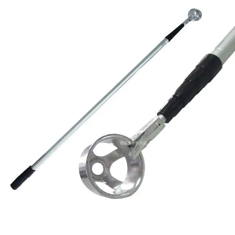 PGM Golf Ball Pick Up Tools Telescopic Golf Ball Retriever Retracted Golf Pick Up Automatic Locking Scoop Picker LQQ001