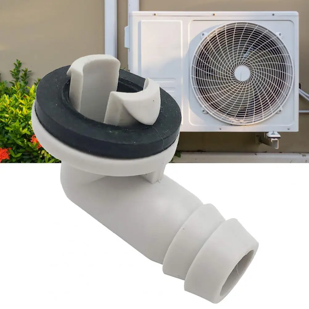AC Drain Pipe Connector 1.8 Inch AC Drain Hose Connector Hard Blended  Good Anti-crack Air Conditioning Unit 5