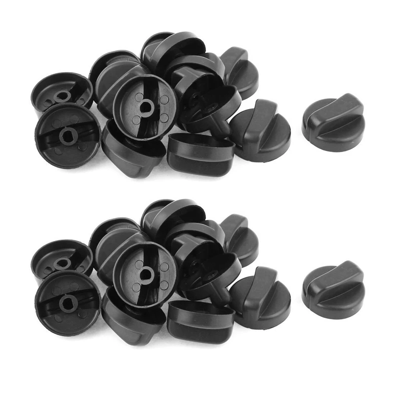 

New 30 Pcs Stove Gas Stove Plastic 8 Mm Dia Mount Hole Knob