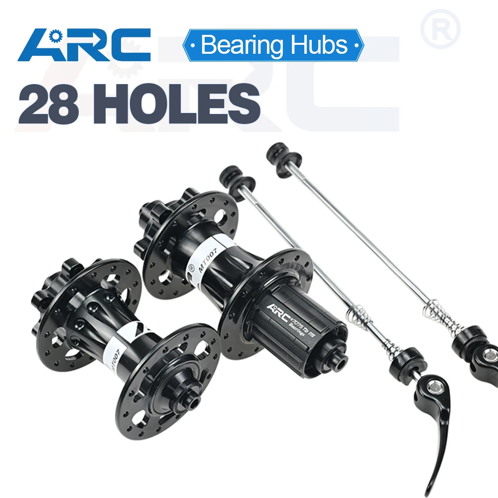 ARC MT007 Ultralight 28 Holes Disc Brake Hub MTB Aluminum Alloy