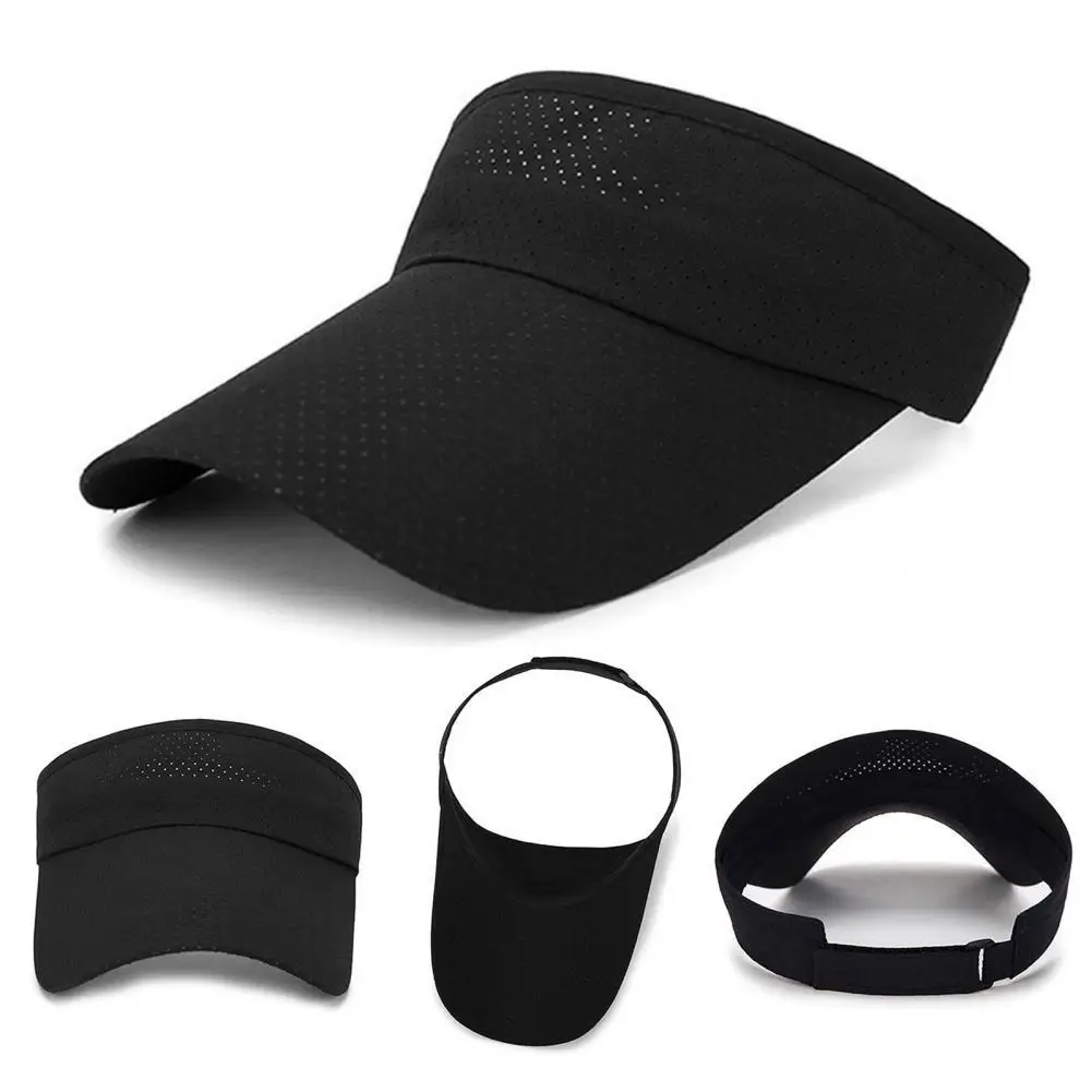 Summer Breathable Air Sun Hats Adjustable Visor Uv Protection Sunshade