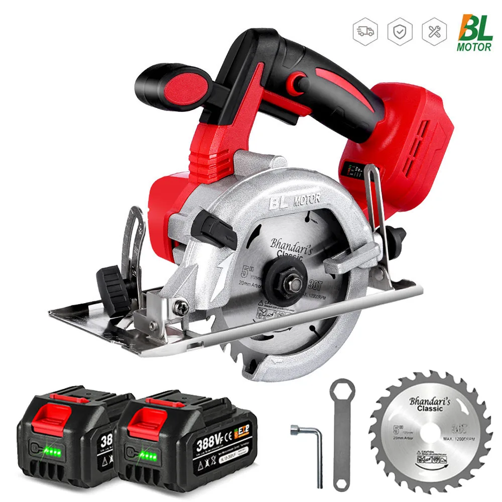 Cordless Circular Saw Battery Electric Circular Saw Battery Brushless 1500w Aliexpress