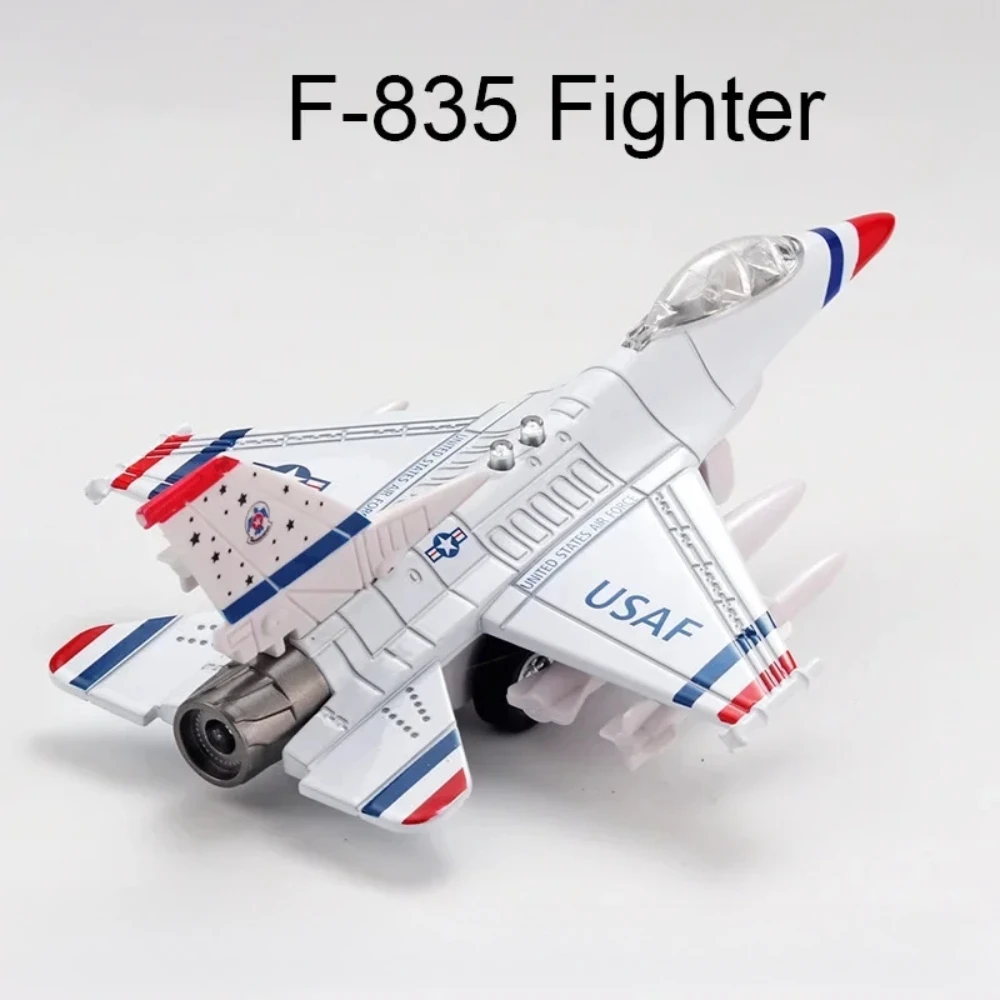 

1/87 F16 Hornet Fighter Model Alloy Diecast Airplane Workmanship Sound Light Aircraft Model Collection Decoration Toys for Boys