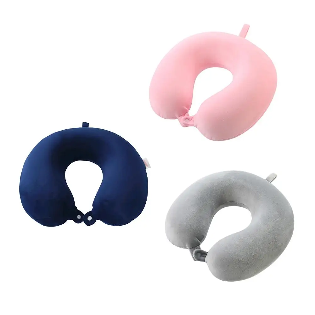 

U-shape Neck Pillow Soft Support Memory Foam Travel Neck Pillow Suitable For Planes Trains Self-driving Cars 30 X 30 X 10cm