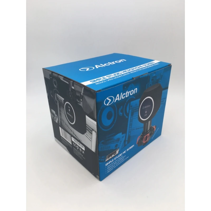 Alctron PF8/PF8 PRO Schermo per microfono da studio semplice Filtro acustico Microfono per registrazione Filtro anti-pop Copertura per microfono Riduzione del rumore Schiuma per protezione antivento - immagine 6