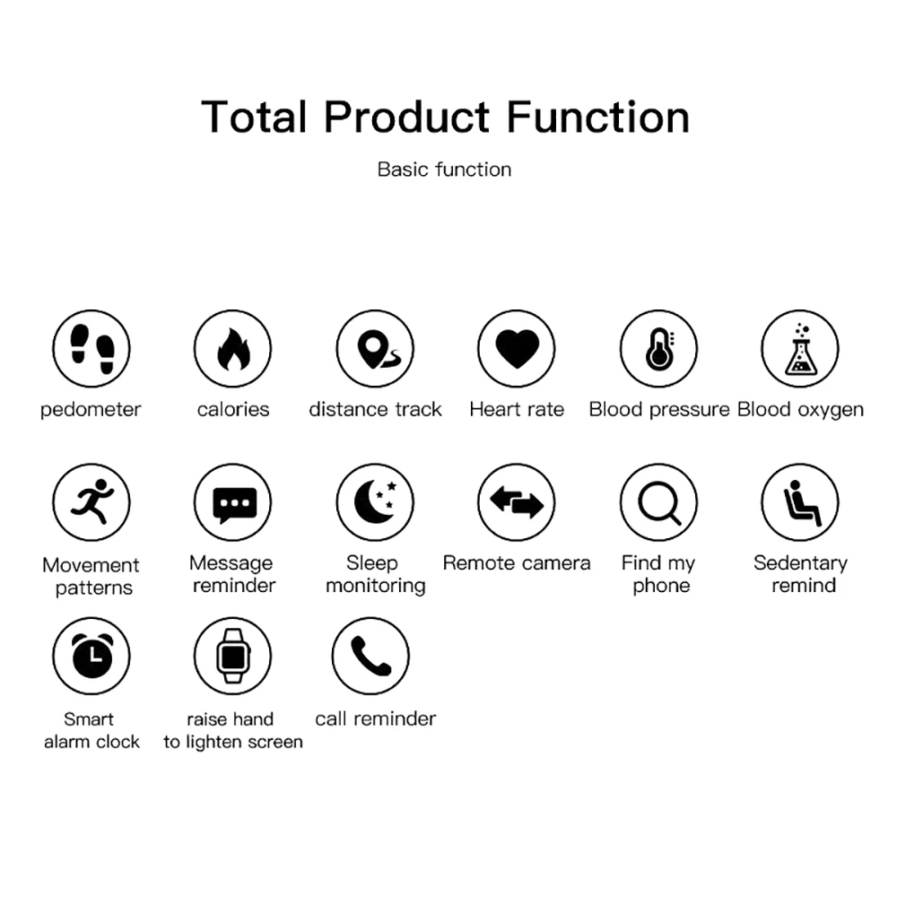Children Watch Men Women Smart Bracelet LED D18 Smartwatch Waterproof Smart Touch Screen Bracelet Smartband kids watches girls 6