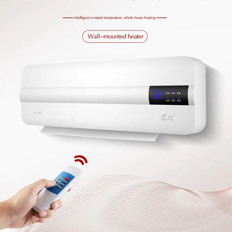 

Energy-saving Wall Air Conditioner and Heater Fan Home Air Conditioning Dormitory Timing Free Installation Remote Control 220V