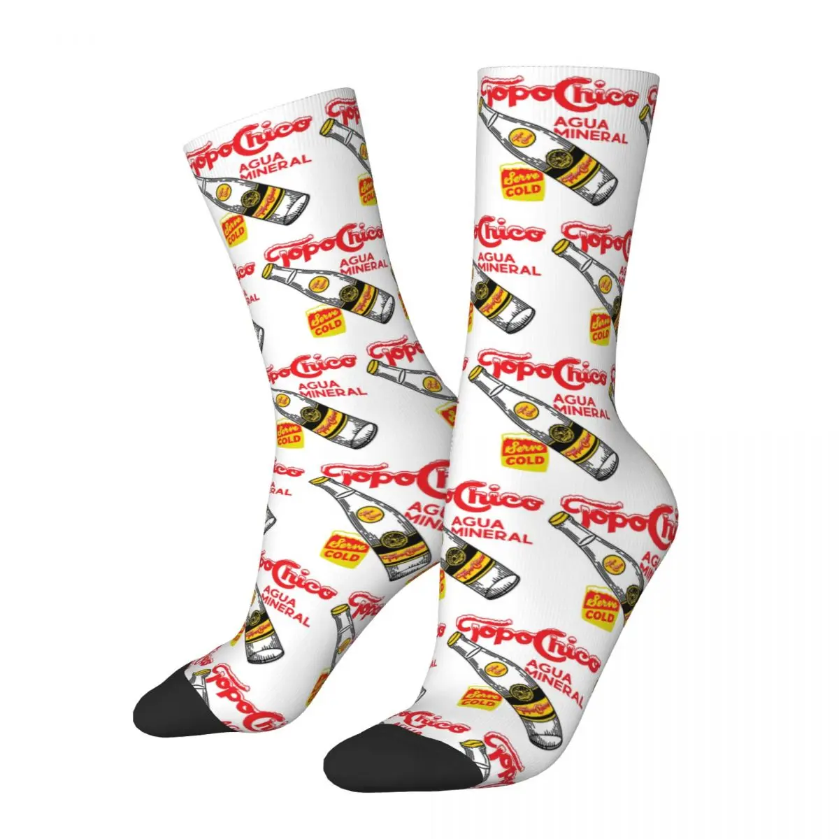 

Носки Topo Chico влюбленные, поглощающие пот чулки Харадзюку, всесезонные длинные носки, аксессуары для подарка унисекс