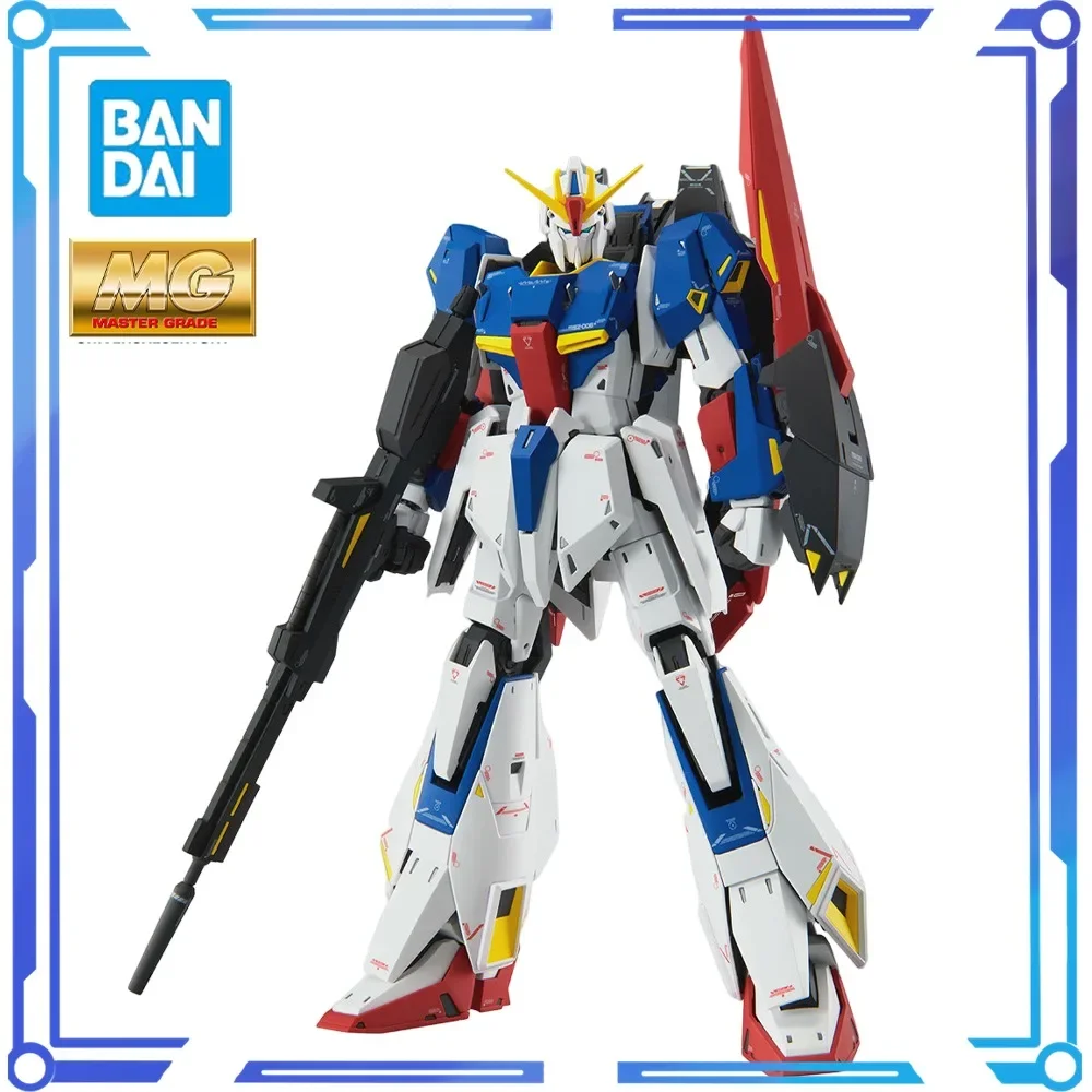 

MG 1/100 Msz-006 Zeta Gundam Bandai Origina Ver.ka 20Th Anniversary Assembly Model Collectible Robot Kits Figure Models Kid Gift