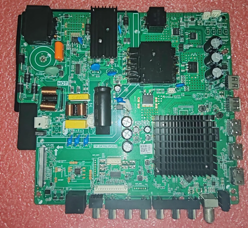 

Free shipping! TP.SK702.PC821 4K WiFi network three in one TV motherboard tested 95-127v 108w 630ma or 128V--180V 138w 500ma