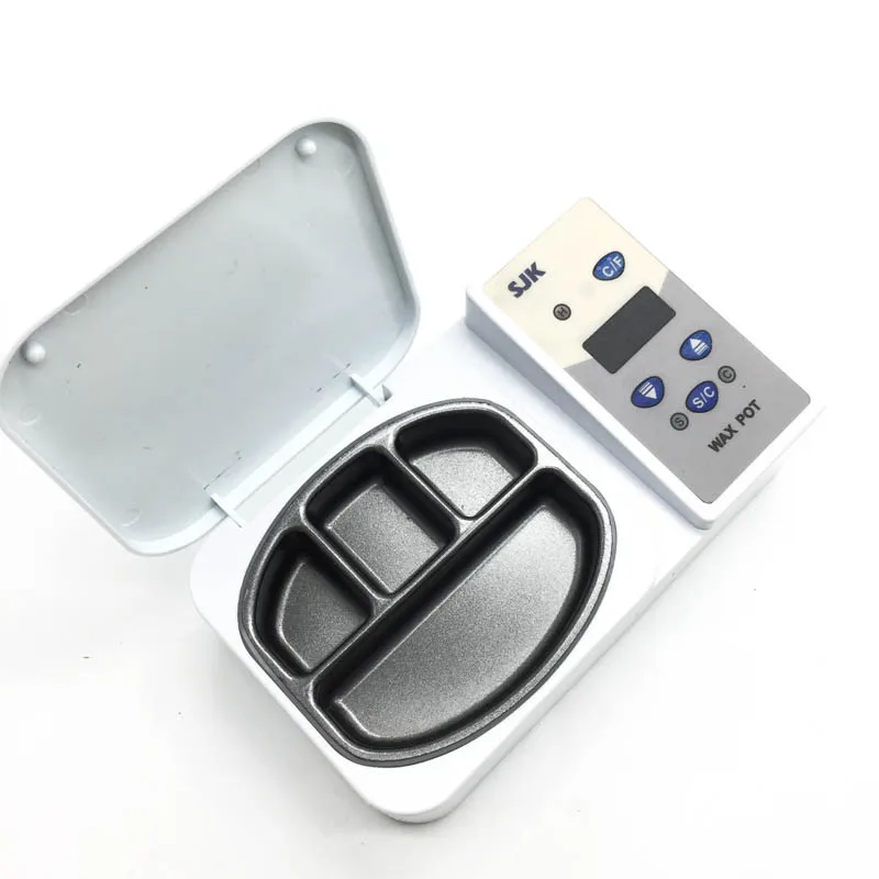 Dental Led Display 4well Wax Heater Dipping Pot Portable Analog Heater Dental Lab Equipment
