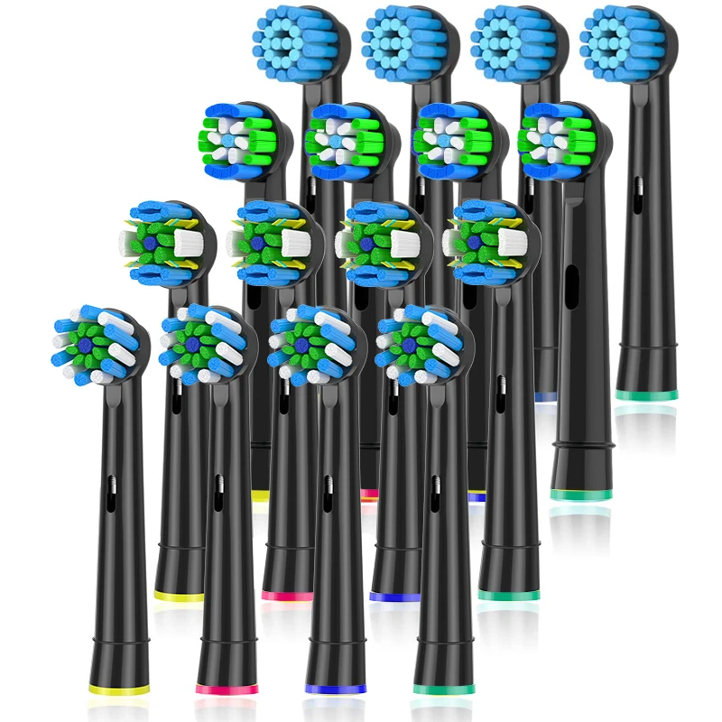 Braun Oral b 7000/Pro 1000/9600/5000/3000/8000/Genius 및 스마트 전동 칫솔과 호환되는 교체용 칫솔 헤드