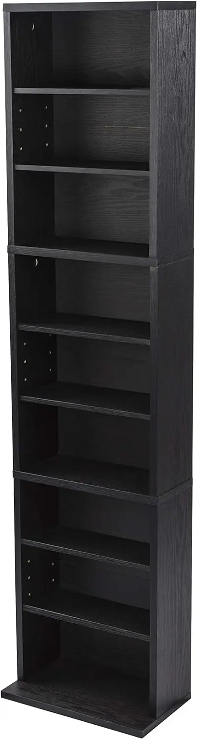 

Atlantic Herrin Media Storage Cabinet – Protects & Organizes Prized Music, Movie, Video Games or Memorabilia Collections,