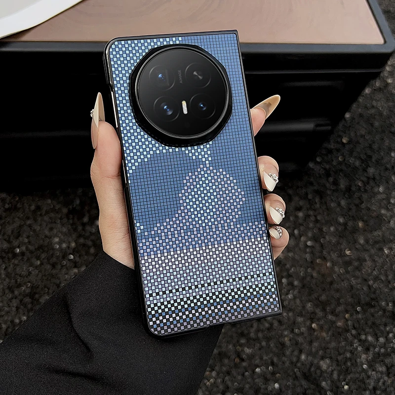 Magnetic Luxury Carbon Fiber Pattern Phone Case - ELVEV Anti-Drop Protection