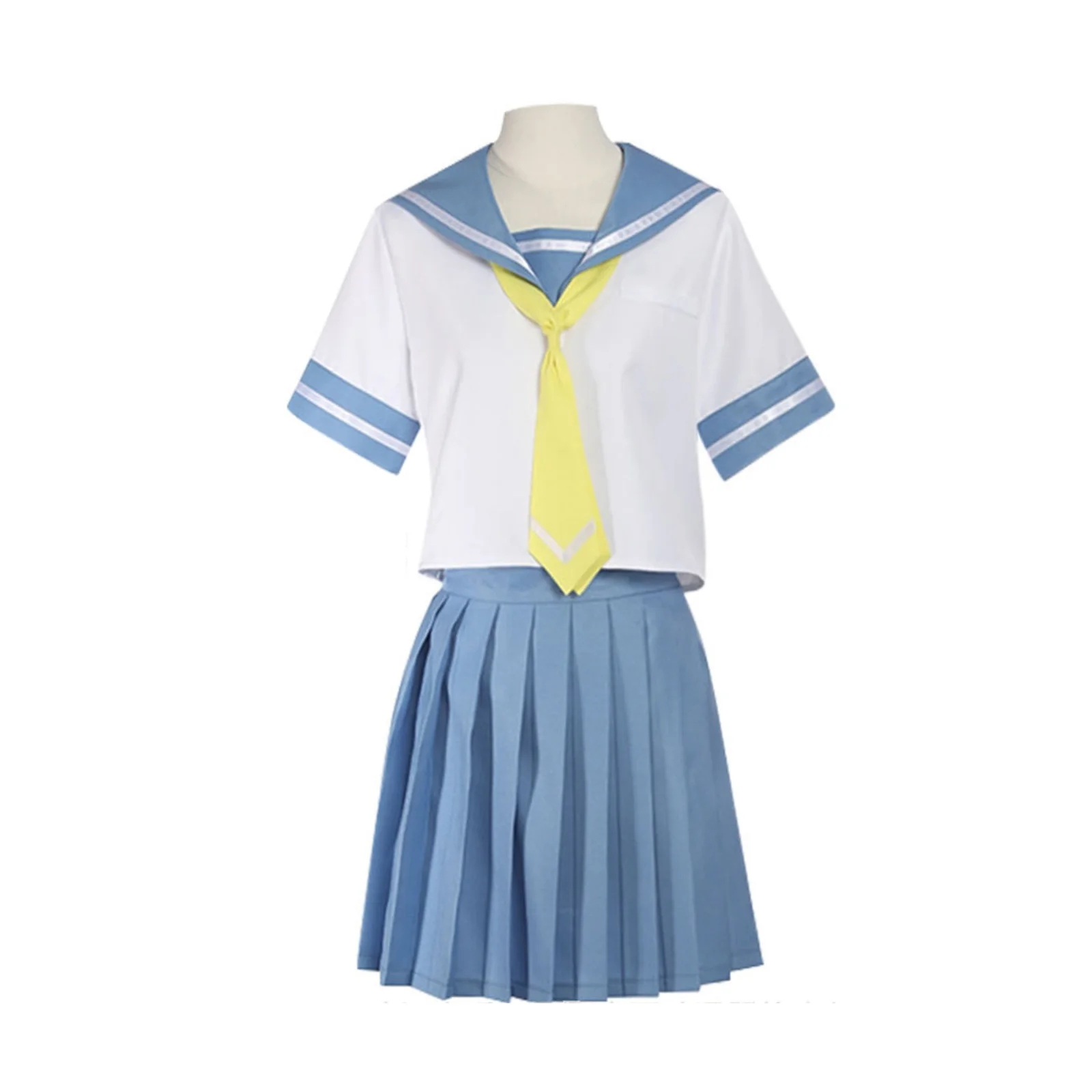 thumbnail image 1 of Disfraz de Ryugu Rena Sonozaki MION Hojo Satoko Furude Rika, uniforme escolar JK, traje de marinero para fiesta de carnaval y Halloween, 1 of 5