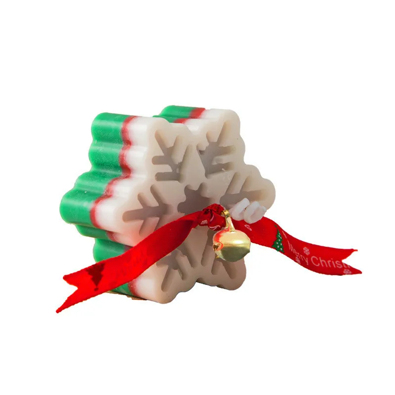 Christmas Day Gift Snowflake Aromatherapy Candle Atmosphere Candle Winter Gift Box Creative Home Decoration Holiday Gift - Image 5