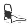 Elderly Bed Rails Multifunction Strong Load Bearing Easy to Install Women Assistance Rail for Household Disabled Patients 6