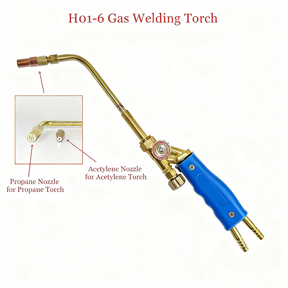 ガス溶接トーチ H01-6 酸素プロパンアセチレン天然ガス 2-6